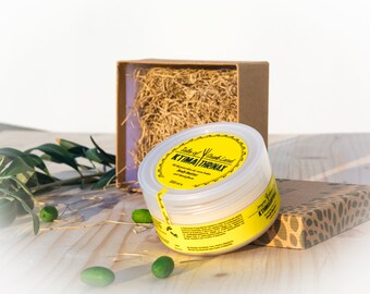 Organic body butter, organic moisturizer, pure olive oil, cocoa butter, biscuit flavor, all natural skin care, all natural gifts for friends