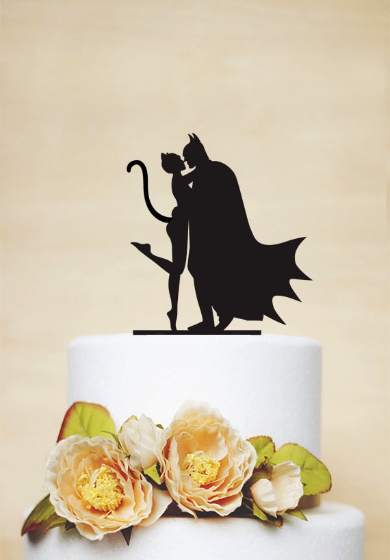 Batman Catwoman Wedding Cake Topper Batman Catwoman Wedding Cake Topper