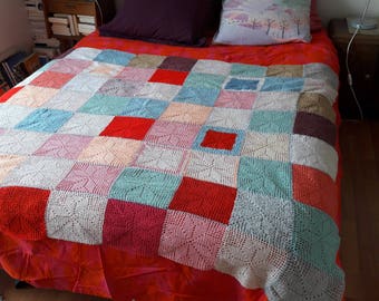 Vintage crochet blanket