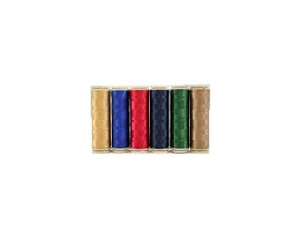 WonderFil InvisaFil Thread Set B003 - Six Spools of 400m 100wt Cottonized Polyester