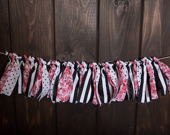 Ribbon Garland | Fabric Garland | Ribbon Backdrop | Custom Garland