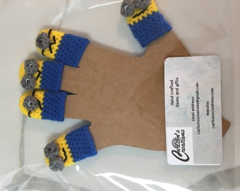 Minion Finger Puppets