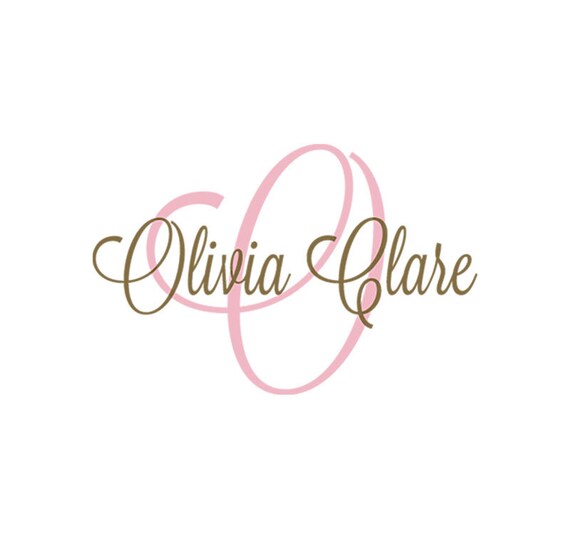 Gold and Pink Personalized Name Wall Decal Metallic Gold