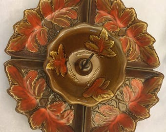 Vintage California Pottery Lazy Susan
