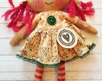 Mother's Day Sweet Annie - Primitive Raggedy Ann Dolls (HAFAIR)