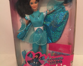 SALE - 1995 Flying Hero Barbie Kira Doll
