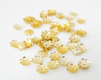 70 x 7mm (l402) gold metal cup