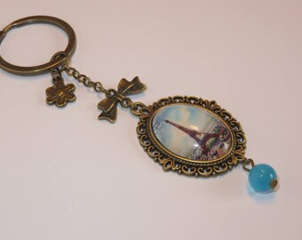 Keychain bronze "Tour Eiffel"