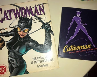 Catwoman the life and times of a feline fatale and Visual Guide to the feline fatale
