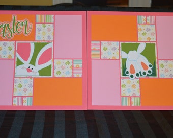 Easter scrapbook page kit