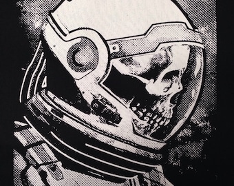 Death Space Astronaut Black Back Patch - Patches for Jackets - Patches - Punk Patches