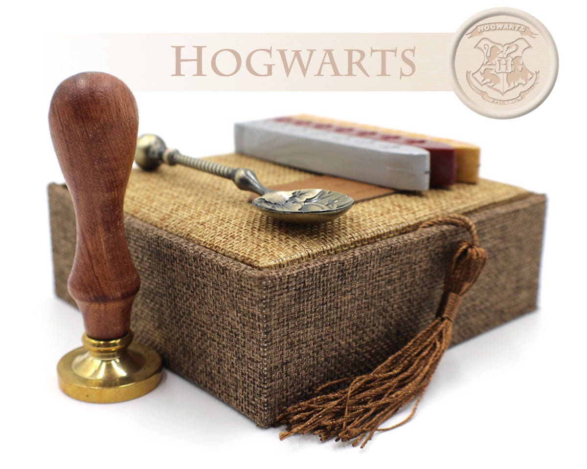 Harry Potter Hogwarts Seal Wax Stamp Gift Set / Kit