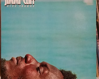 Jimmy Cliff Roots Reggae Lp Give Thankx 1978 Warner Bros