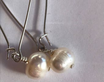 Freshwater Pearl Dangle Earrings
