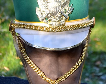 Marching Band Hats with eagle emblem and case!