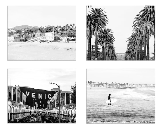 Black and white surf photography los angeles photography venice beach black and white print surf decor beach house art surf poster Black and white surf photography los angeles photography venice beach black and white print surf decor beach house art surf poster