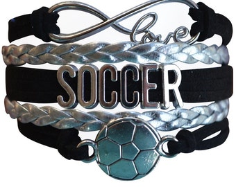 Soccer Gift -Soccer Bracelet – Soccer Team Gift - Soccer - Perfect for Soccer Players, Soccer Coaches & Team Gifts