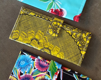 Oilcloth Wallet Sewing Pattern