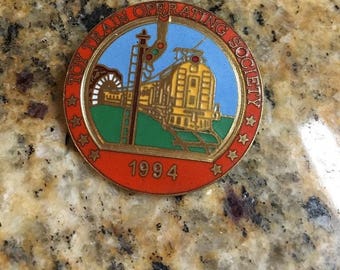 Toy Train Operators Society Enamel pin 1994