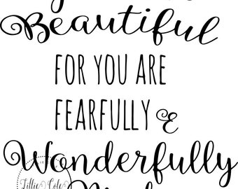 We Are All Wonderfully Made Poster