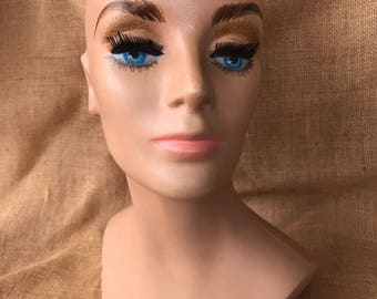 Vintage blue-eyed beauty