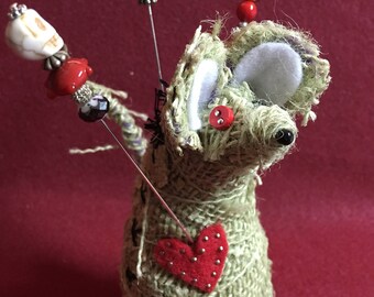 Voodoo Mouse Felt Mouse Halloween Decoration