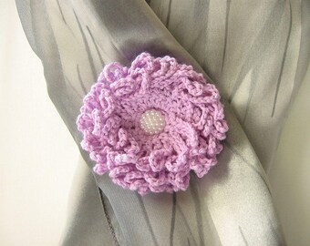 Flower brooch Crochet flower Brooch flower Brooch crochet Elegant brooch Gift brooch Flower pin brooch Brooch pin Women brooch Brooch gift