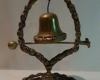 Brass table Bell / Bell appeal on base
