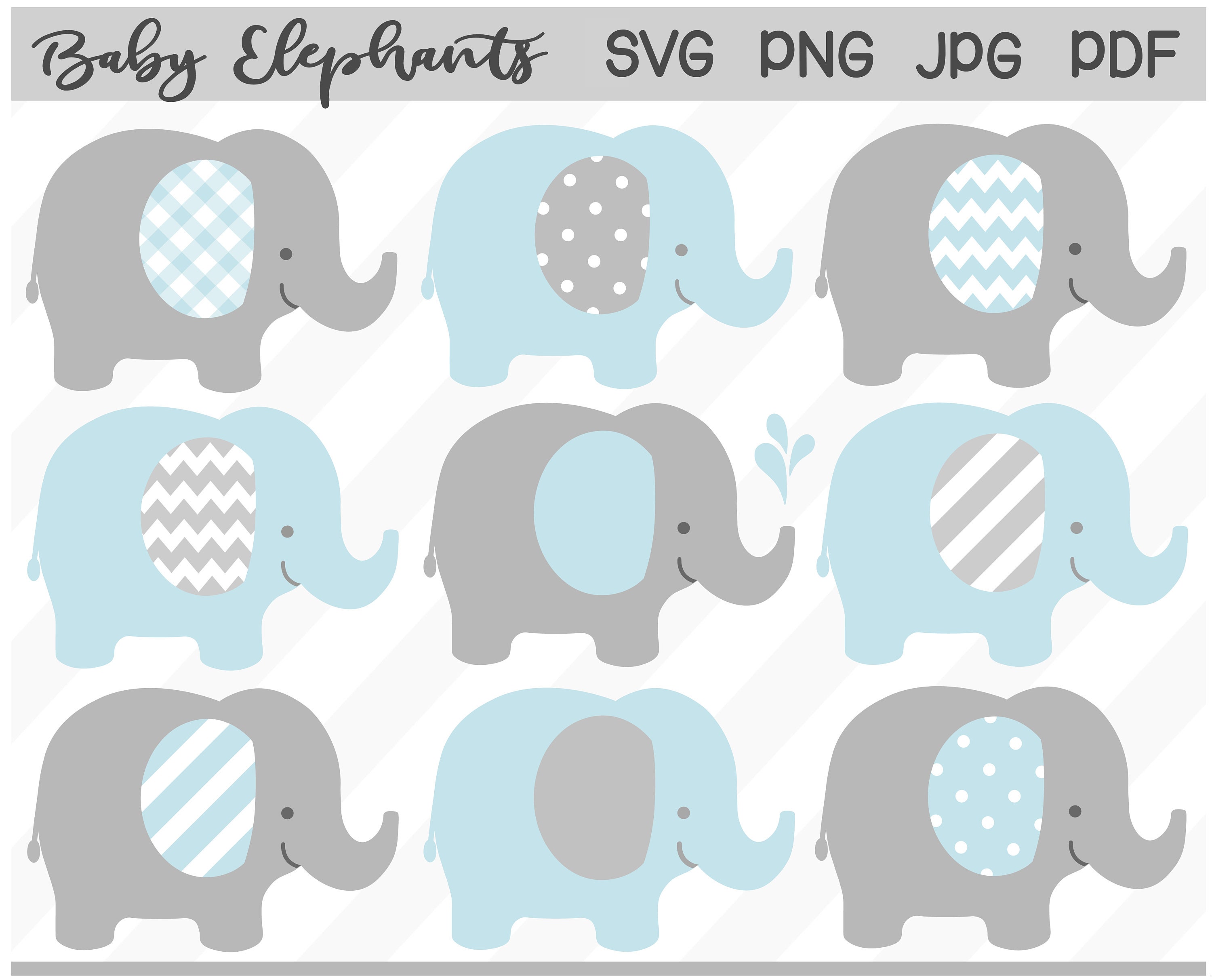 Free Free 256 Elephant Svg Baby Shower SVG PNG EPS DXF File