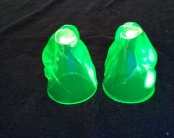 Vaseline bare bottom shot glasses