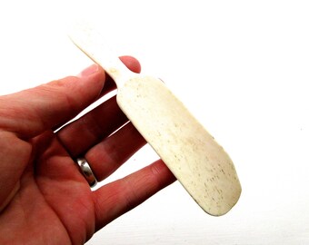 Antique 1800s Bone Shoe Horn