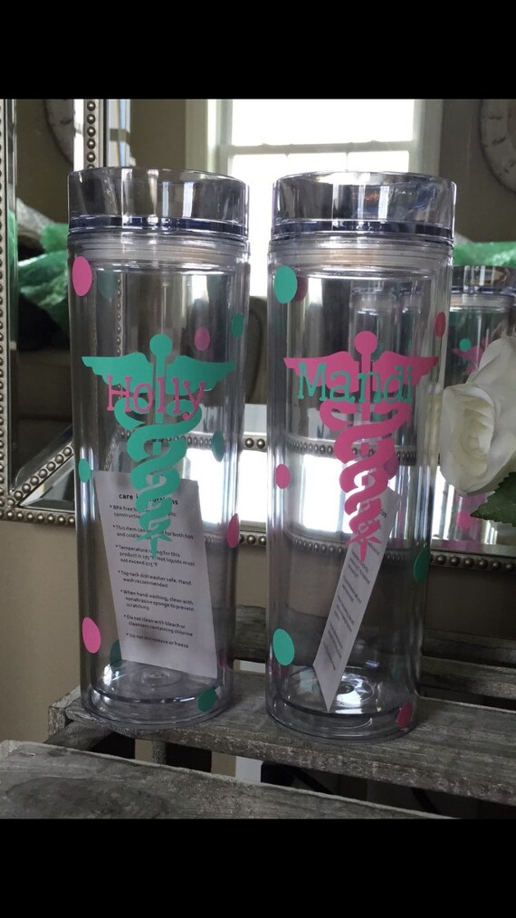 Personalized Tumbler Nurse Tumbler Nurse Gift Nurse Thank