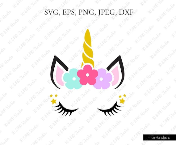 Download Unicorn SVG Unicorn head Svg Unicorn Clip Art Unicorn Face