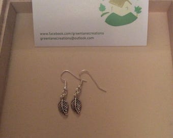Small Leaf Earrings