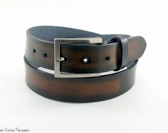 Leather Belt Belt without buckle