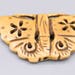 Large Carved Bone Butterfly 2 Sided 50x30x5mm SKU-PENB-46