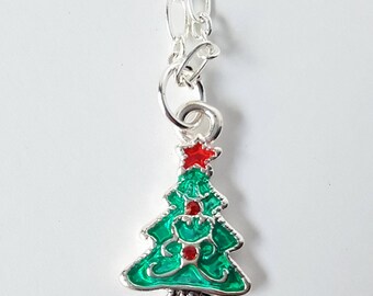 Christmas Tree Necklace