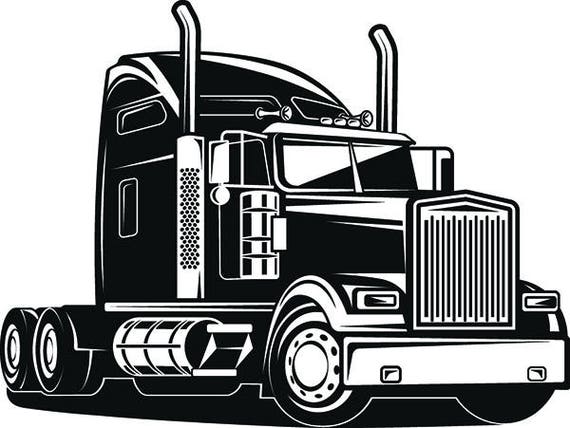 Free Free 124 18 Wheeler Semi Truck Svg SVG PNG EPS DXF File