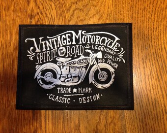 Vintage Motorcycle Patch
