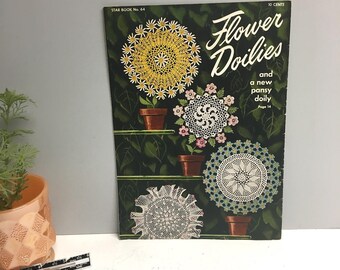 Flower Doilies - Star Book No. 64 - 1949 - American Thread Company