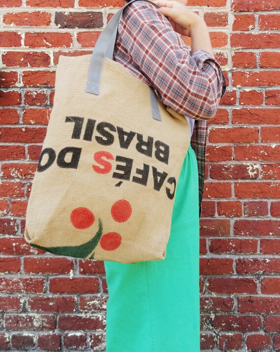 Burlap Tote - #2