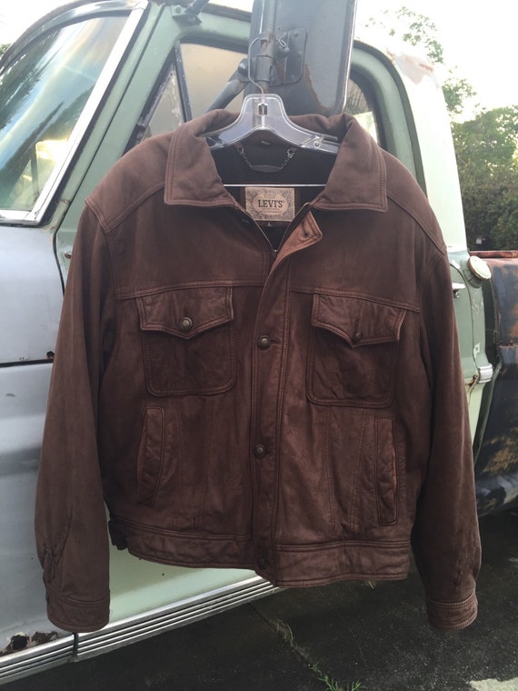 Vintage Levi S Authentic Western Wear Brown Distressed