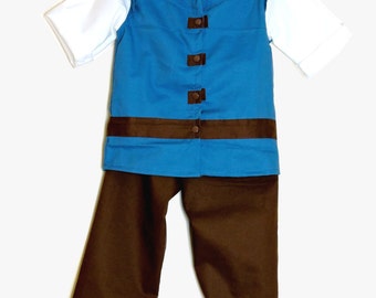 Flynn Rider Costume - Rapunzel - Flynn Rider Outfit - Tangled - Rapunzel Prince Halloween - Costume - Prince Costume - toddler costume