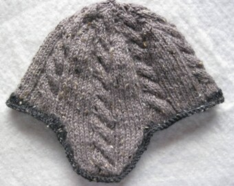 Cabled Baby Hat
