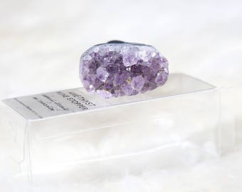 Amethyst Wine Stopper--Amethyst Bottle Stopper--Quartz Wine Stopper--Wine Lover--Geode Wine Stopper--Stopper