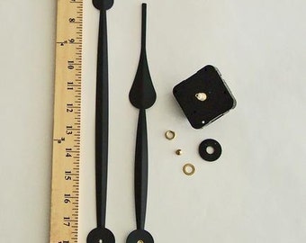 36 inch plus DIY KIt with Large black metal hands H17.75 and M26 quartz high-torque motor combination to make your own 36" clock