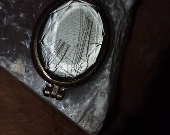 Dragonfly wing pendant