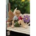 Fairy Garden Accessories Boy Fairy Figurine with cardinal - miniature accessory - terrarium supply - fairy accessories