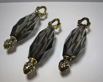 Lot of Three Lamp Prisms