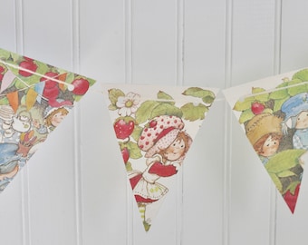 Strawberry Shortcake Bunting Banner Pennant Garland